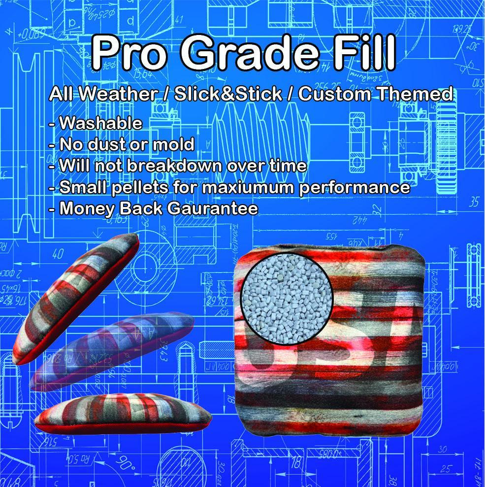 USA & Canadian Flag Cornhole Set